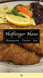 Mobile Screenshot of haflingerhaus.com